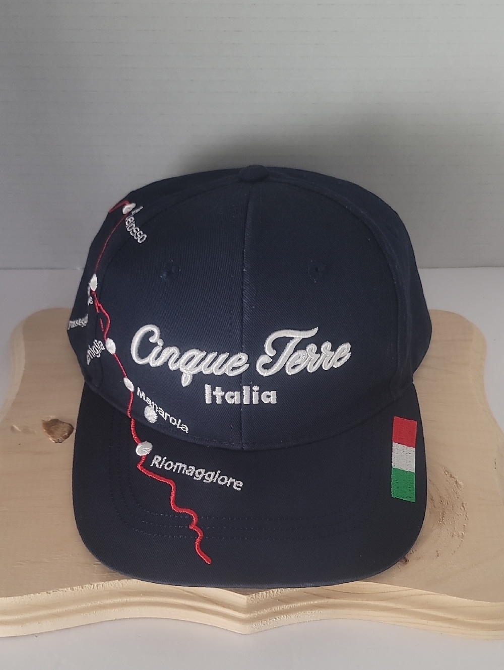 Cinque Terre Italia Navy Baseball Cap
